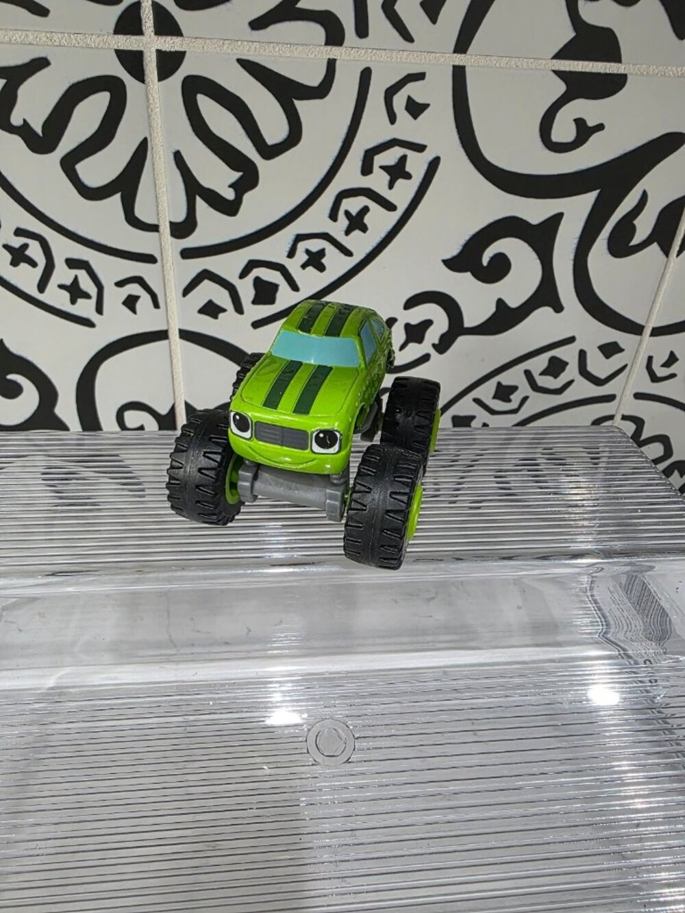 Mattel Blaze And The Monster Machines Pickle Green Diecast Truck Vehicle HTF